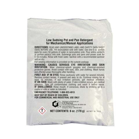 US Chemical Ease Pot and Pan Detergent Powder, 6 Ounce -- 65 per case.