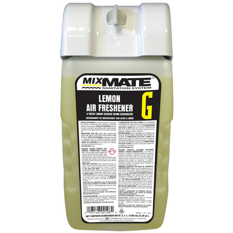 US Chemical Mix Mate Concentrate Lemon Air Freshener, 3100 Milliliter -- 2 per case.