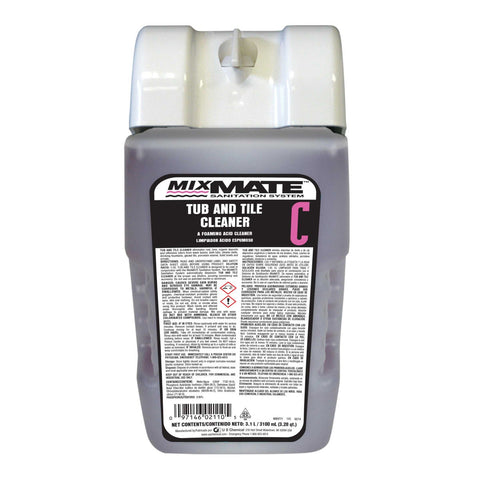 US Chemical Mix Mate Concentrate Tub and Tile Cleaner, 3100 Milliliter -- 2 per case.