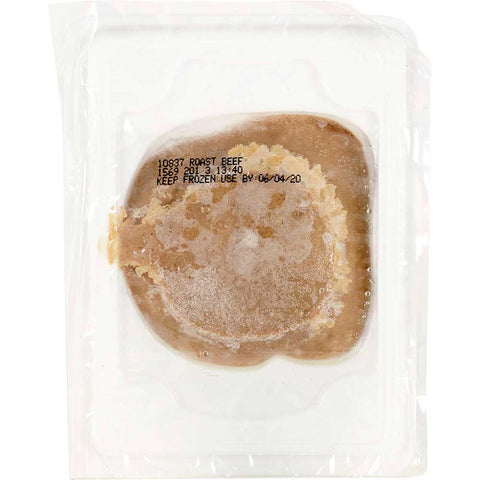 Hormel Healthlabs Thick and Easy Pureed Roast Beef, 3 Ounce -- 24 per case.