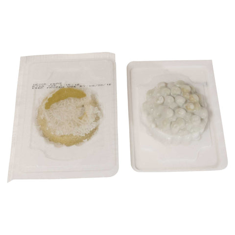 Hormel Healthlabs Thick & Easy Shaped Pureed Peas - 3.2 oz. package, 24 packages per case