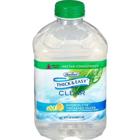 Thick and Easy Hydrolyte Drink, Nectar Consistency Plastic Jug, 46 Ounce -- 6 per case