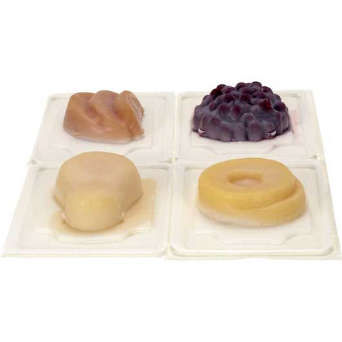 Hormel Healthlabs Thick and Easy Pureed Shaped Fruit Mix, 2.5 Ounce -- 24 per case.