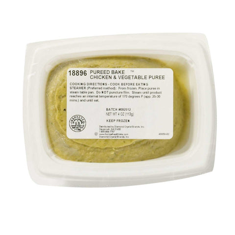 Hormel Healthlabs Cliffdale Farms Chicken and Vegetable, 4 Ounce -- 24 per case.