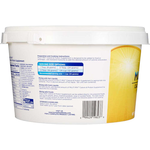 Hormel Health Labs Multi Mix Calorie and Protein Supplement, 56 Ounce