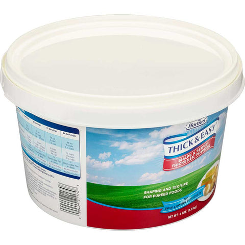 Hormel Health Labs Shape and Serve Food Thickener Puree, 4 Pound -- 2 per case