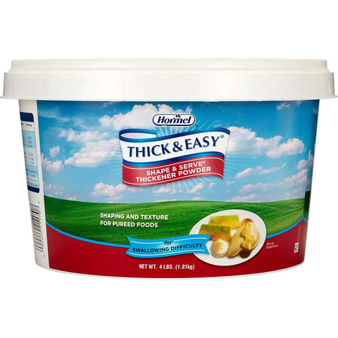Hormel Health Labs Shape and Serve Food Thickener Puree, 4 Pound -- 2 per case