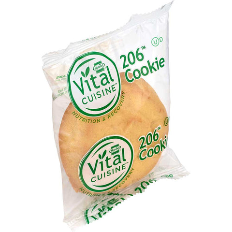 Hormel Vital Cuisine 206 Cookies, Lemon Cookies, 1.73 Ounce -- 50 per case