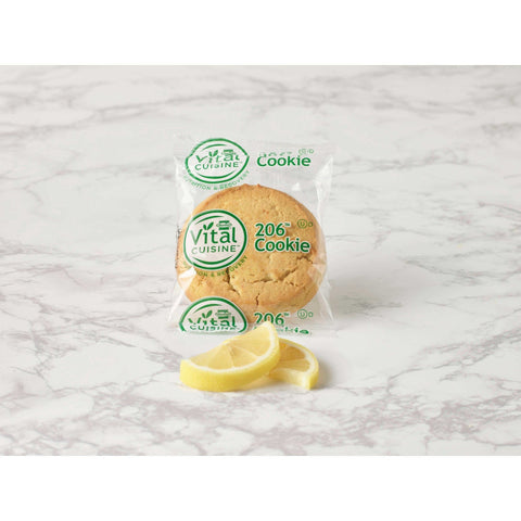Hormel Vital Cuisine 206 Cookies, Lemon Cookies, 1.73 Ounce -- 50 per case