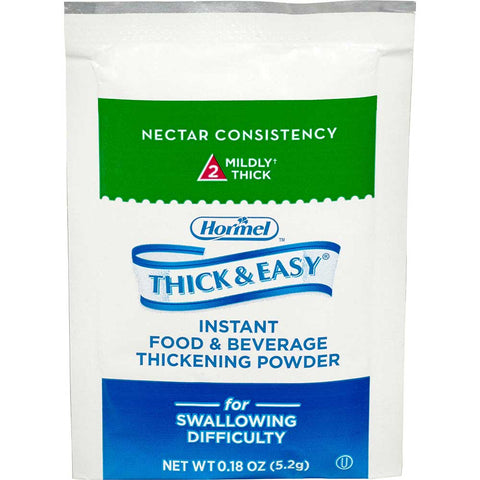 Hormel Healthlabs Thick and Easy Instant Food Thickener, 6.5 Gram -- 200 per case.