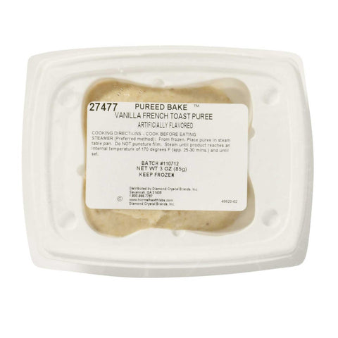 Hormel Healthlabs Cliffdale Farms Vanilla French Toast, 3 Ounce -- 24 per case.