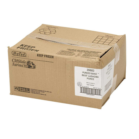 Hormel Healthlabs Cliffdale Farms Half Pans Beef Lasagna, 4 Pound -- 4 per case.