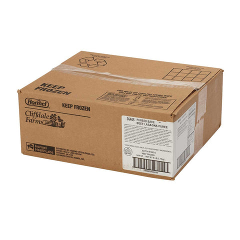 Hormel Healthlabs Cliffdale Farms Beef Lasagna, 4 Ounce -- 24 per case.