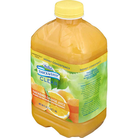 Hormel Health Labs Thick and Easy Thickened Orange Juice, Honey Consistency, 46 Ounce -- 6 per case