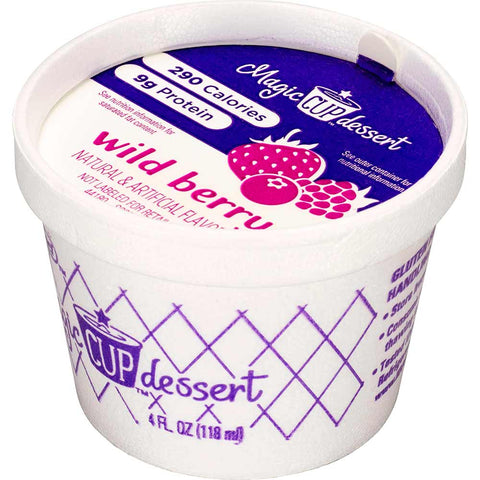 Magic Cup Fortified Nutrition Wild Berry, 4 Ounce -- 48 per case.