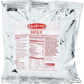 Herb-Ox High Protein Beef Broth - 9.1 oz. packet, 12 per case