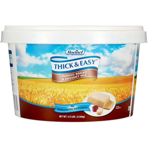 Hormel Health Labs Thick and Easy Pureed Bread Mix, 4.5 pound -- 2 per case