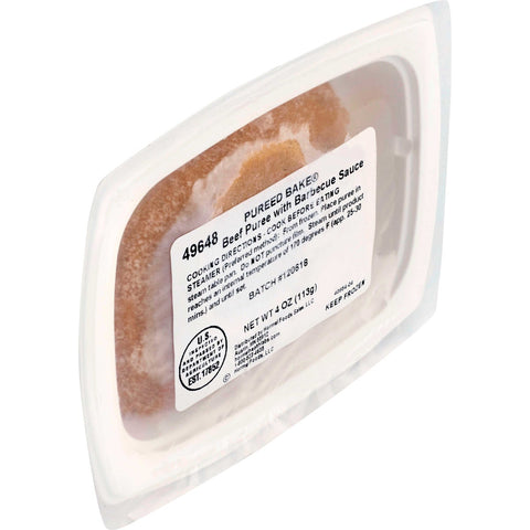 CLIFFDALE FARMS Pureed Bake Barbeque Beef Puree - IDDSI Level 4, 4 Ounce -- 24 per case