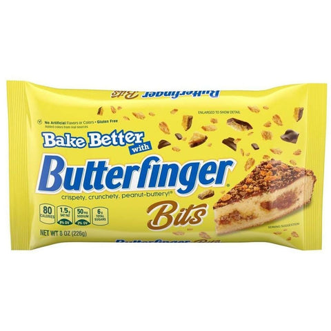 Butterfinger Baking Bits, 8 Ounce -- 12 per case