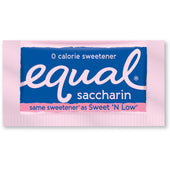 Stratas Foods Equal Pink Single Serve Packet Sweetener -- 2000 per case.