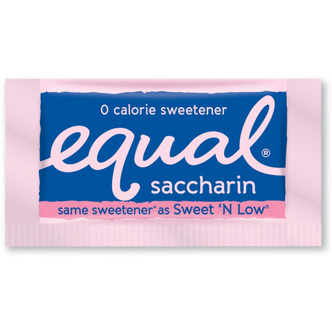 Stratas Foods Equal Pink Single Serve Packet Sweetener -- 2000 per case.