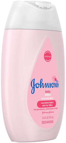 Johnsons Baby Lotion, 3.4 Fluid Ounce -- 12 per case