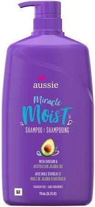 Aussie Avocado and Jojoba Miracle Moist Shampoo, 26.2 Fluid Ounce -- 4 per case