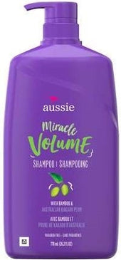 Aussie Plum and Bamboo Miracle Volume Shampoo, 26.2 Fluid Ounce -- 4 per case