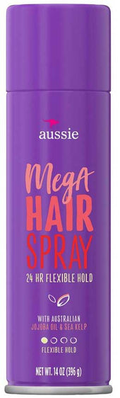 Aussie Mega Hairspray, 14 Ounce -- 12 per case.