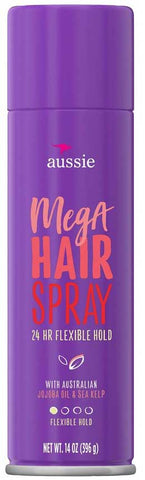 Aussie Mega Hairspray, 14 Ounce -- 12 per case.