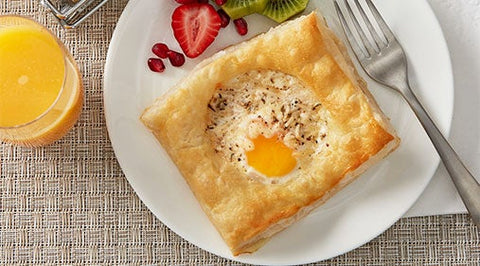 General Mills Pillsbury Best Square Puff Pastry Dough, 2 Ounce -- 120 per case.