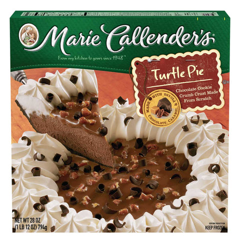 Marie Calenders Turtle Cream Pie, 28 Ounce -- 4 per case.