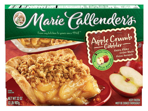 Marie Calender's Apple Crumb Cobbler, 32 Ounce -- 6 per case.