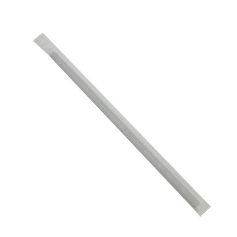 Galligreen Sip n Save Black Wrapped Paper Cocktail Straw, 8 inch - 625 per pack -- 4 packs per case