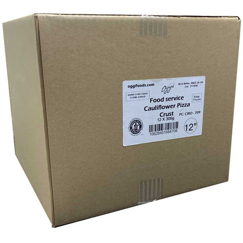 Pizza Oggi Cauliflower Pizza Crust, 300 Gram -- 12 per case.