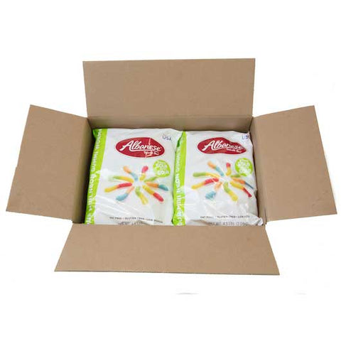 Albanese Sour Mini Neon Gummi Worms, 4.5 Pound -- 4 per case