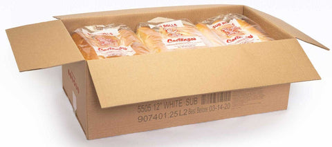 Costanzos Bakery White Submarine Roll, 176 Gram -- 36 per case