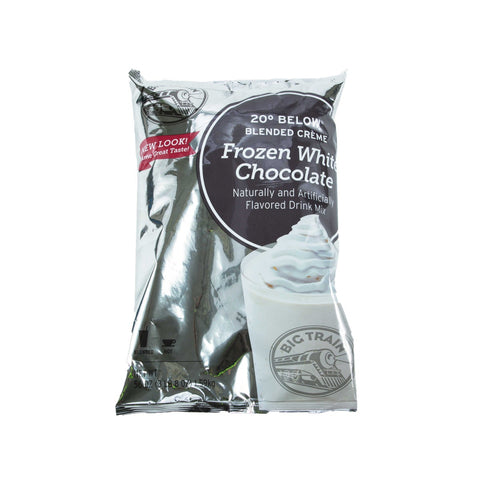 Big Train 20 Below Frozen White Chocolate Mix, 3.5 Pound -- 5 per case.