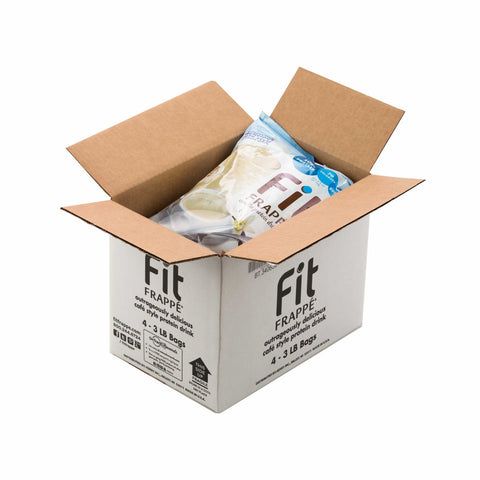 Big Train Fit Frappe Vanilla Protein Drink Mix, 3 Pound -- 4 per case.