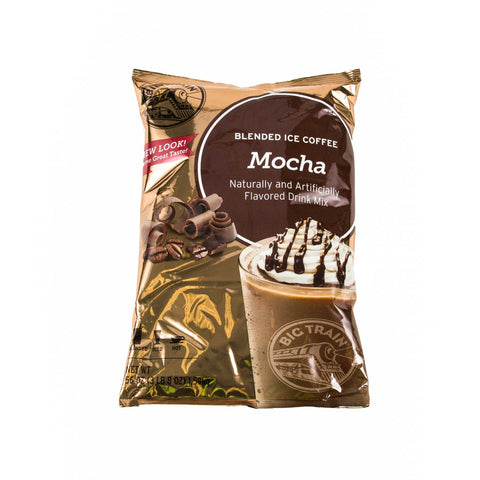Big Train Mocha Blended Iced Coffee Mix, 3.5 Pound -- 5 per case.
