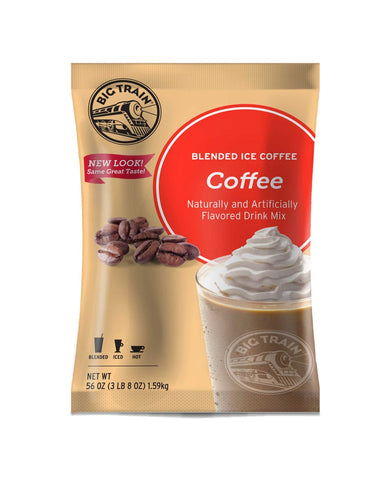 Big Train Coffee Blended Iced Coffee Mix, 3.5 Pound -- 5 per case.