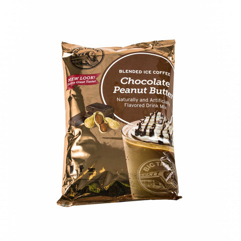 Big Train Chocolate Peanut Butter Blended Ice Coffee Mix, 3.5 Pound -- 5 per case.