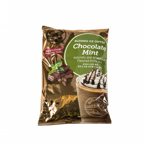 Big Train Chocolate Mint Blended Ice Coffee Mix, 3.5 Pound -- 5 per case.