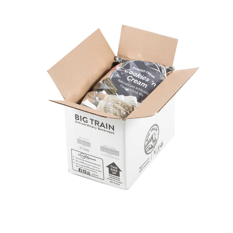 Big Train Cookies N Cream Blended Creme Frappe Mix, 3.5 Pound -- 5 per case.