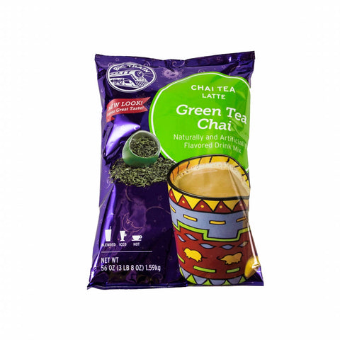 Big Train Green Tea Chai Tea Latte Mix, 3.5 Pound -- 4 per case.