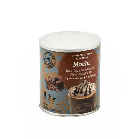 Big Train Low Carb Mocha Blended Ice Coffee Mix, 1.85 Pound -- 2 per case.
