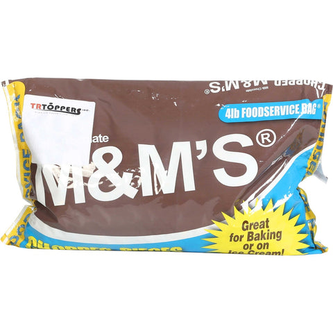 M and M Chopped Piece Topping - Zipper Bag, 4 Pound -- 2 per case.