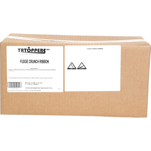TR Toppers Fudge Crunch Ribbon, 8 Pound -- 2 per case.