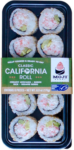 Moji Classic California Sushi Roll, 6 Ounce -- 4 per case