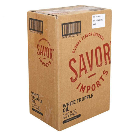 Savor Imports White Truffle Oil, 8.5 Ounce -- 6 per case